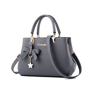 5245 Top-handle Handbags Purse Small Satchel PU Leather Shoulder Crossbody